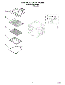 03 - Internal Oven Parts parts for Whirlpool Oven IBS224PSM00 from AppliancePartsPros.com