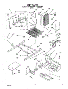 09 - Unit parts for Whirlpool Refrigerator CS22AEXHW02 from AppliancePartsPros.com