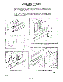 04 - Accessory Kit parts for Whirlpool Air Conditioner CET14D2A1 from AppliancePartsPros.com
