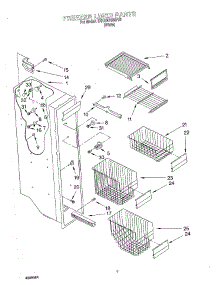 05 - Freezer Liner parts for Whirlpool Refrigerator 3XKGN7050F02 from AppliancePartsPros.com