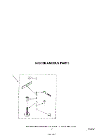 05 - Miscellaneous parts for Whirlpool Washer LA6055XSW0 from AppliancePartsPros.com