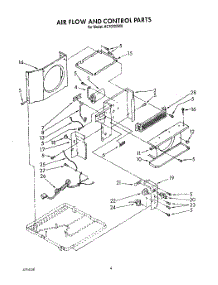 03 - Airflow And Control parts for Whirlpool Air Conditioner AC1022XW0 from AppliancePartsPros.com