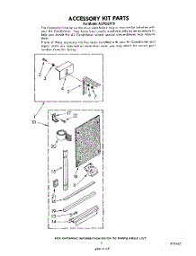05 - Accessory Kit parts for Whirlpool Air Conditioner ACP052XT0 from AppliancePartsPros.com