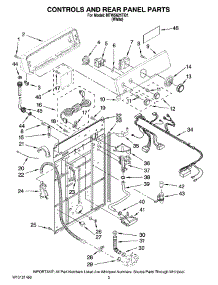 02 - Controls And Rear Panel Parts parts for Maytag Washer MTW5621TQ1 from AppliancePartsPros.com