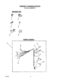 08 - Wiring Harness parts for Whirlpool Washer 6LA5800XTW2 from AppliancePartsPros.com
