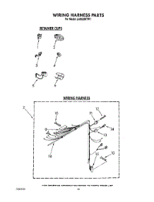 09 - Wiring Harness parts for Whirlpool Washer LA9320XTW1 from AppliancePartsPros.com