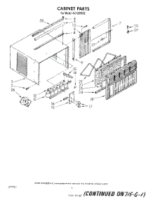 04 - Cabinet parts for Whirlpool Air Conditioner AC1202XS2 from AppliancePartsPros.com