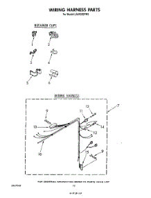 08 - Wiring Harness parts for Whirlpool Washer LA5430XPW5 from AppliancePartsPros.com