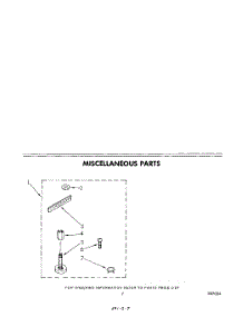 05 - Miscellaneous parts for Whirlpool Washer LA7700XPW1 from AppliancePartsPros.com