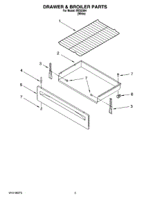 04 - Drawer & Broiler Parts parts for Whirlpool Range IRE82304 from AppliancePartsPros.com