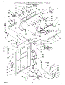 02 - Controls And Rear Panel parts for Whirlpool Washer SAWS900HQ0 from AppliancePartsPros.com