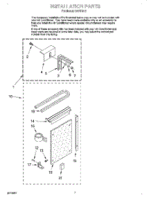 05 - Installation parts for Whirlpool Air Conditioner CA6WM42 from AppliancePartsPros.com