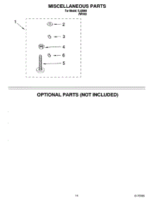 10 - Miscellaneous  Parts, Optional Parts (Not Included) parts for Whirlpool Washer IL42000 from AppliancePartsPros.com