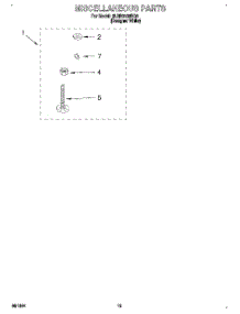 10 - Miscellaneous, Lit / Optional parts for Whirlpool Washer 6LBR6233BQ0 from AppliancePartsPros.com