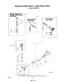09 - Water System parts for Whirlpool Washer LA9800XPW1 from AppliancePartsPros.com