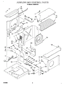 02 - Airflow And Control parts for Whirlpool Air Conditioner AR2400XA2 from AppliancePartsPros.com