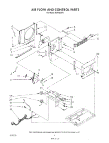 03 - Air Flow And Control parts for Whirlpool Air Conditioner ACP552XT1 from AppliancePartsPros.com