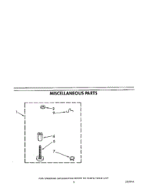07 - Miscellaneous parts for Kitchenaid Washer KAWE540WAL1 from AppliancePartsPros.com