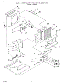 02 - Air Flow And Control parts for Whirlpool Air Conditioner CA8WR42 from AppliancePartsPros.com