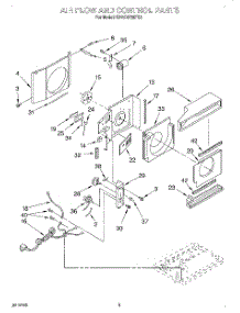 02 - Air Flow And Control parts for Whirlpool Air Conditioner BPAC0700FS0 from AppliancePartsPros.com