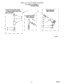09 - Water System parts for Whirlpool Washer 3LSC8255EQ0 from AppliancePartsPros.com