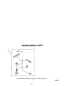 05 - Miscellaneous parts for Whirlpool Washer LA5600XSW0 from AppliancePartsPros.com