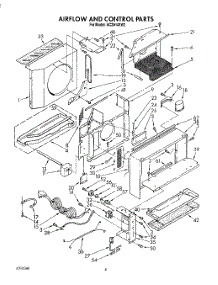 03 - Airflow And Control parts for Whirlpool Air Conditioner AC2904XW2 from AppliancePartsPros.com