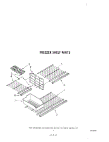 05 - Freezer Shelf parts for Kitchenaid Refrigerator KTRF22KTWH00 from AppliancePartsPros.com