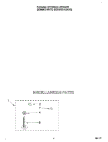 03 - Miscellaneous parts for Whirlpool Washer LST7233AQ1 from AppliancePartsPros.com