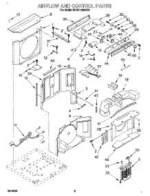 02 - Airflow And Control parts for Whirlpool Air Conditioner BHAC1230AS0 from AppliancePartsPros.com