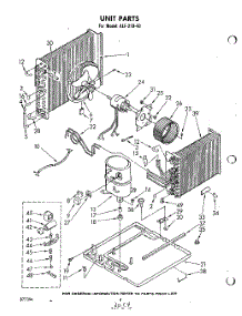 03 - Unit parts for Whirlpool Air Conditioner ALF21040 from AppliancePartsPros.com
