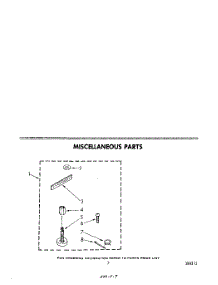 05 - Miscellaneous parts for Whirlpool Washer LA7700XPW4 from AppliancePartsPros.com