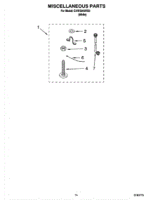 10 - Miscellaneous  Parts, Optional Parts (Not Included) parts for Whirlpool Washer CAWS953RQ0 from AppliancePartsPros.com