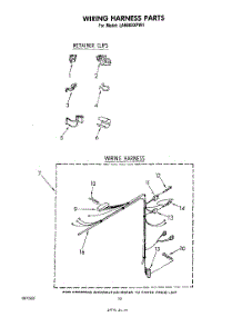 08 - Wiring Harness parts for Whirlpool Washer LA5600XPW1 from AppliancePartsPros.com