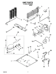04 - Unit Parts parts for Whirlpool Refrigerator IMT186304 from AppliancePartsPros.com