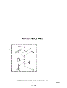 05 - Miscellaneous parts for Whirlpool Washer 3LA5580XSW2 from AppliancePartsPros.com