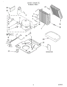 03 - Unit, Literature parts for Whirlpool Dehumidifier DH50H0 from AppliancePartsPros.com