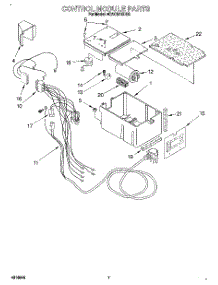 04 - Control Module parts for Whirlpool Air Conditioner 4CACM10DD0 from AppliancePartsPros.com