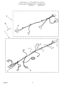 07 - Wiring Harness parts for Whirlpool Washer RAP5244AW0 from AppliancePartsPros.com