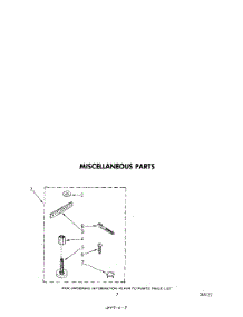 05 - Miscellaneous parts for Whirlpool Washer LA3300XPW3 from AppliancePartsPros.com
