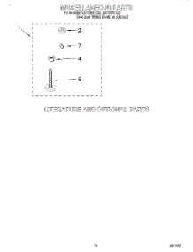 10 - Miscellaneous, Lit / Optional parts for Whirlpool Washer LSR8300EQ0 from AppliancePartsPros.com