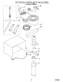 04 - Optional parts for Whirlpool Air Conditioner AR1800XA2 from AppliancePartsPros.com