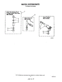 11 - Water System parts for Whirlpool Washer AL5143VW0 from AppliancePartsPros.com