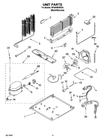 05 - Unit Parts parts for Whirlpool Refrigerator IR2MHMXRS03 from AppliancePartsPros.com