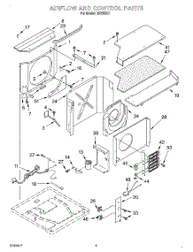 03 - Air Flow And Control parts for Whirlpool Air Conditioner RE253G1 from AppliancePartsPros.com