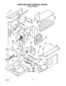 02 - Airflow And Control parts for Whirlpool Air Conditioner CA29WC50 from AppliancePartsPros.com