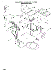 04 - Control Module parts for Whirlpool Air Conditioner 3PACH12DD0 from AppliancePartsPros.com