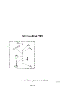 05 - Miscellaneous parts for Whirlpool Washer LA5000XSW1 from AppliancePartsPros.com