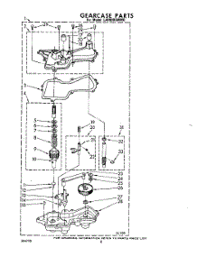 07 - Gear Case parts for Whirlpool Washer LA6800XMW0 from AppliancePartsPros.com