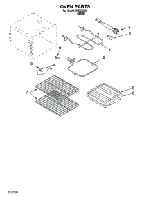 05 - Oven Parts, Miscellaneous Parts parts for Whirlpool Range IKE33300 from AppliancePartsPros.com